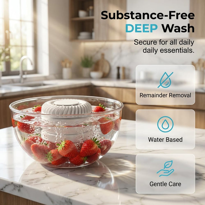 Fruit and Vegetable Washing Machine, 2026 Upgraded Titanium Electrolysis Fruit Cleaner Device with Vortex Cleaning, Wireless Rotatable Fruit and Vegetable Purifier (3)