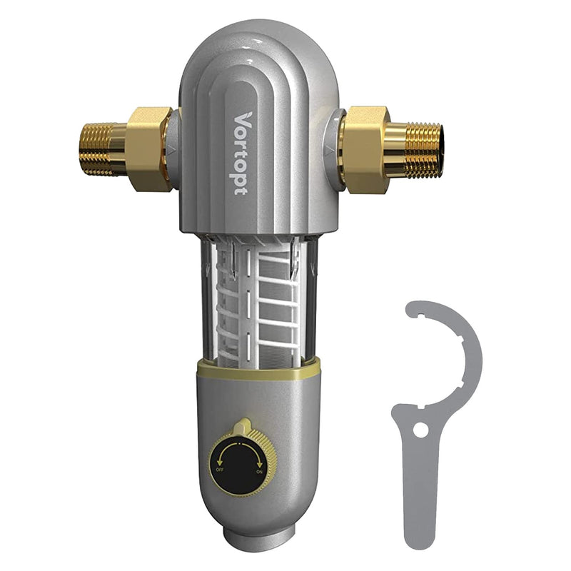 Q2 Self-cleaning Spin Down Sediment Filter, Vortopt - Vortopt