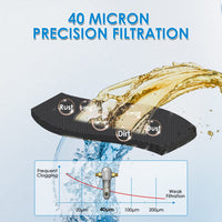 Q2 Self-cleaning Spin Down Sediment Filter, Vortopt - Vortopt